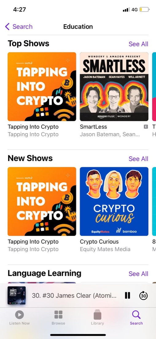 Tapping Into Crypto at the top of Education